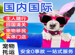 林芝米林机场托运国际宠物托运 【国